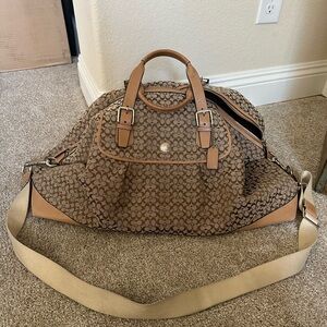 Coach (outlet) carry on duffel